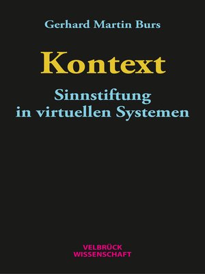 cover image of Kontext